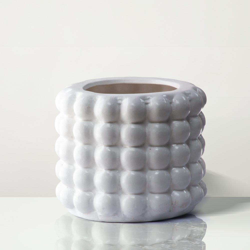 Bubble Vase - White Trendy Bubble Vase
